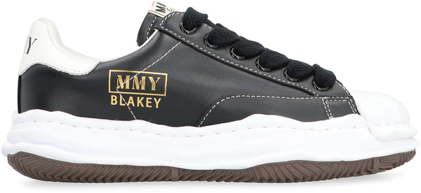 Blakey leather low-top sneakers-1